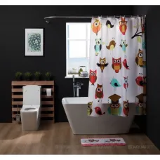 Штора для ванной комнаты Aquanet Совы SC3101A