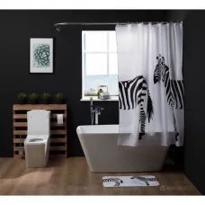 Штора для ванной комнаты Aquanet Зебры SC3288A