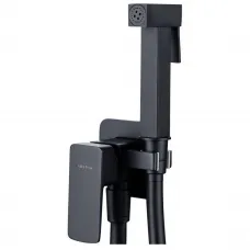 Гигиенический душ Allen Brau Infinity 5.21005-31 со смесителем, черный матовый