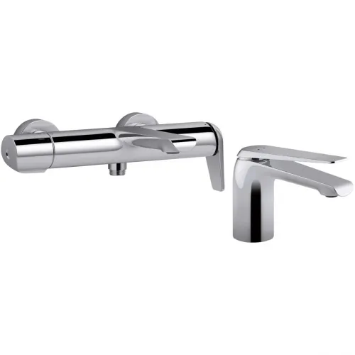 Комплект смесителей Jacob Delafon Avid E97369-CP + E97345-ND-CP