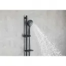 Комплект смесителей Aquatek Вега AQ1030MB с душевым гарнитуром, черный матовый