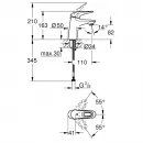 Комплект смесителей Grohe Eurostyle New 33591003 + 32468003 + 27853001