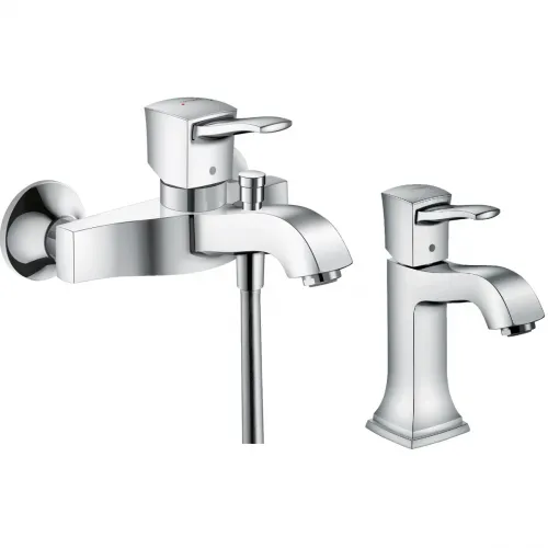 Комплект смесителей Hansgrohe Metropol Classic 31340000 + 31301000