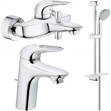 Комплект смесителей (3 в 1) Grohe Eurostyle New 124416