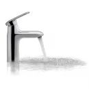 Смеситель для раковины без донного клапана Jacob Delafon Kumin E99447-CP