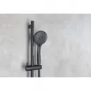 Комплект смесителей Aquatek Вега AQ1030MB с душевым гарнитуром, черный матовый