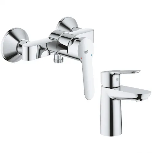 Комплект смесителей Grohe BauEdge 23636000 + 23330000