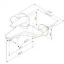 Смеситель для ванны Am.Pm Inspire F5010000