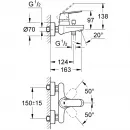Смеситель для ванны Grohe Eurosmart Cosmopolitan 32831000