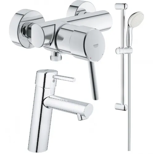 Комплект смесителей Grohe Concetto 32210001 + 23451001 + 27853001