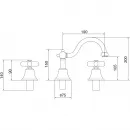 Смеситель для раковины Migliore Provance ML.PRO-8812.CR