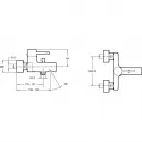 Комплект смесителей Jacob Delafon Cuff E45532-CP + E98298-CP
