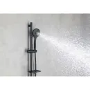 Комплект смесителей Aquatek Вега AQ1030MB с душевым гарнитуром, черный матовый