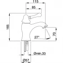 Смеситель для раковины Migliore Maya 18931