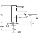 Комплект смесителей Jacob Delafon Cuff E45532-CP + E98298-CP