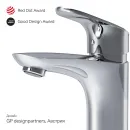 Смеситель для раковины без донного клапана Am.Pm Like F8093016