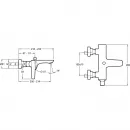 Комплект смесителей Jacob Delafon Aleo+ E72319-CP + E72314-CP