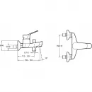 Комплект смесителей Jacob Delafon Brive E75766-CP + E75762-CP
