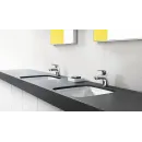 Смеситель для раковины с донным клапаном Hansgrohe Logis 71077000