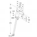 Смеситель для раковины без донного клапана Kludi Pure&Easy 370289165