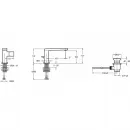 Комплект смесителей Jacob Delafon Composed E73095-CP + E73050-CP + E99898RU-CP