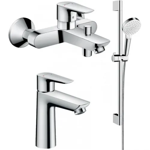 Комплект смесителей Hansgrohe Talis E 71740000 + 71712000 + 26532400