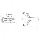 Комплект смесителей Damixa Palace Evo 321000000 + 320210000 + 918100000