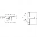 Комплект смесителей Jacob Delafon Composed E73095-CP + E73050-CP + E99898RU-CP