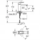 Комплект смесителей Grohe Eurocube 23145000 + 23446000