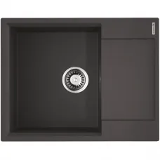Кухонная мойка Artgranit Omoikiri Daisen 65-BL черный 4993684
