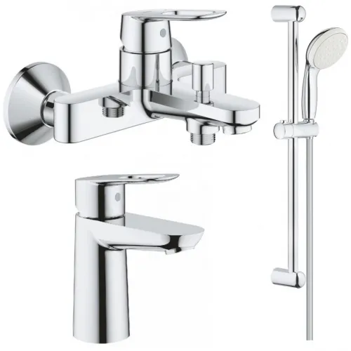 Комплект смесителей Grohe BauLoop 23603000 + 23337000 + 27924001