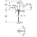 Комплект смесителей Grohe Essence New 33636DC1 + 23590DC1
