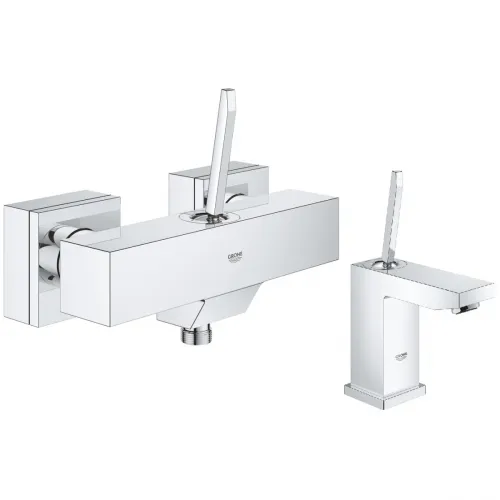 Комплект смесителей Grohe Eurocube Joy 23665000 + 23656000