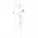 Комплект смесителей Damixa Palace Evo 321000000 + 320210000 + 918100000