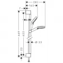 Комплект смесителей Hansgrohe Talis E 71740000 + 71712000 + 26532400