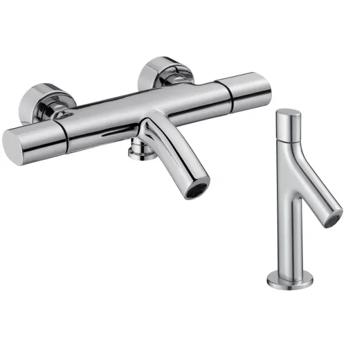 Комплект смесителей Jacob Delafon Talan E10105RU-CP + E10378RU-CP