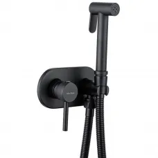 Гигиенический душ Allen Brau Priority 5.31005-31 со смесителем, черный матовый