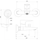 Комплект смесителей Damixa Origin Evo 781300000 + 780210000