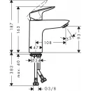 Комплект смесителей Hansgrohe Logis 71400000 + 71101000