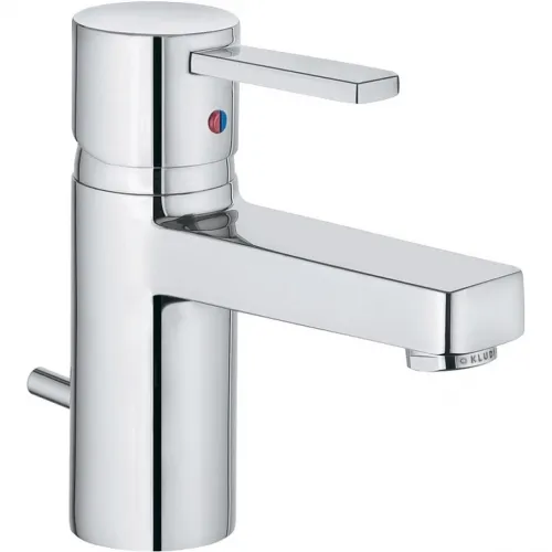 Смеситель для раковины с донным клапаном Kludi Zenta 382600575