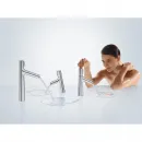 Смеситель для раковины 80 с донным клапаном Hansgrohe Talis Select S 72040000
