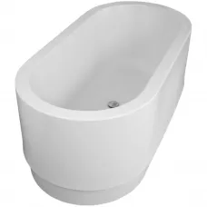 Акриловая ванна VitrA Cocoon 54310001000 160x80 см, отдельностоящая, белый