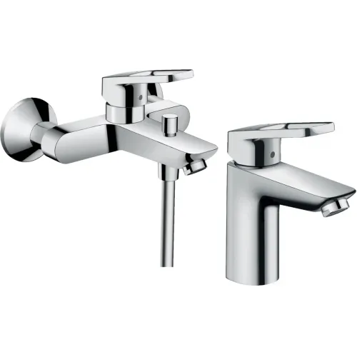 Комплект смесителей Hansgrohe Logis Loop 71244000 + 71151000