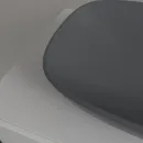 Раковина Villeroy & Boch Loop & Friends 4A4901I4 56x38 см, накладная, графит матовый