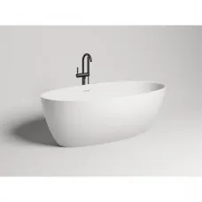 Ванна из литьевого мрамора Salini S-Sense Alda 101913G 160x80 см, отдельностоящая, белый глянец