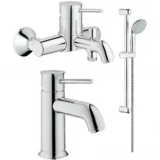 Комплект смесителей (3 в 1) Grohe BauClassic 124404