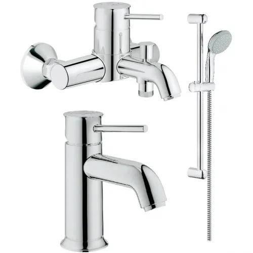 Комплект смесителей (3 в 1) Grohe BauClassic 124404