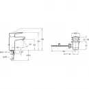 Комплект смесителей Jacob Delafon Oscar E29844-BL + E29842-BL + E99898-BL
