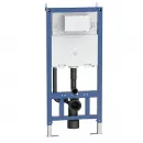 Инсталляция для подвесного унитаза, клавиша хром BT7807C