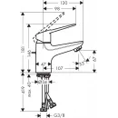 Комплект смесителей Hansgrohe Novus Loop 71340000 + 71080000